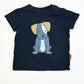 Navy puppy tee - Size 0
