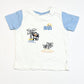 White embroidered tee - Size 0