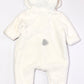 Fleece bunny coverall - Size 0