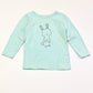 Blue bunny top - Size 1
