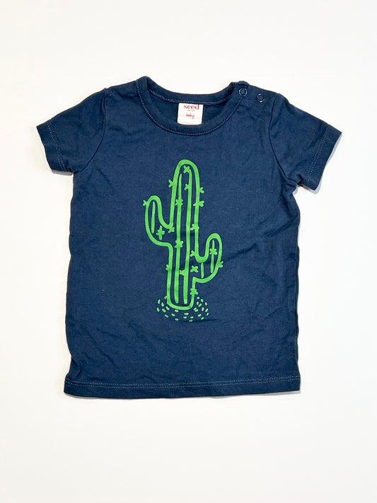 Navy cactus tee - Size 0
