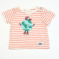 Striped world tee - Size 0