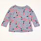 Blue carrots top - Size 2-3
