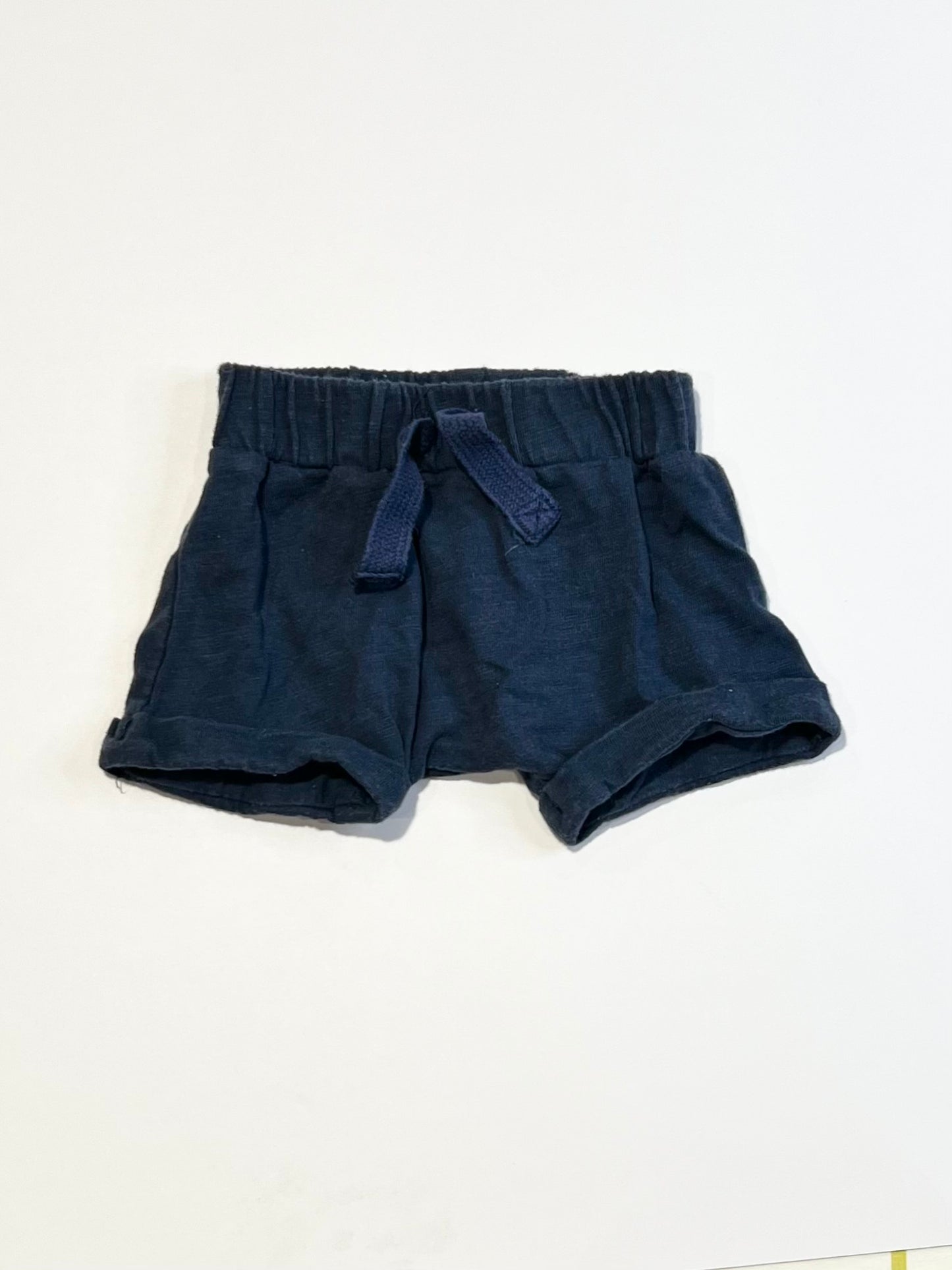 Navy jersey shorts - Size 0000