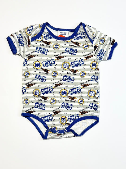 West Coast Eagles bodysuit - Size 0