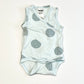 Spotty cross-over bodysuit - Size 0000