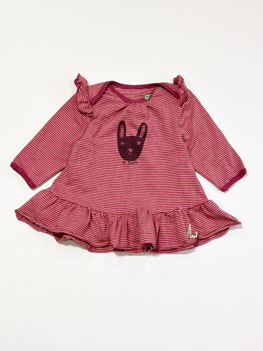 Striped bunny dress - Size 000