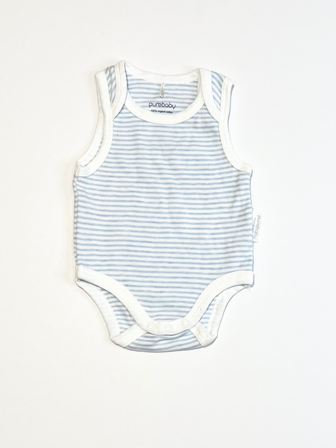 Blue striped bodysuit - Size 0000