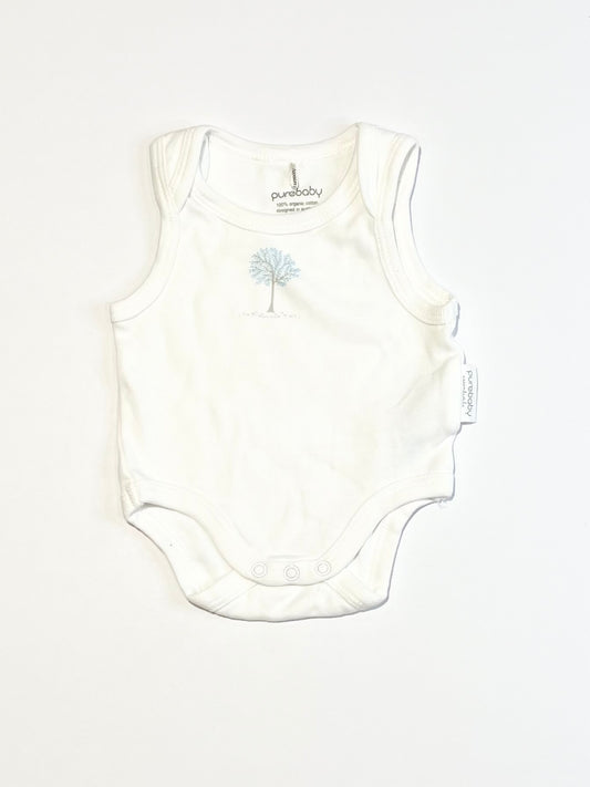 Blue tree bodysuit - Size 0000