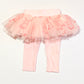 Pink bunny tutu leggings - Size 00