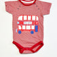 Big bus bodysuit - Size 9-12 months