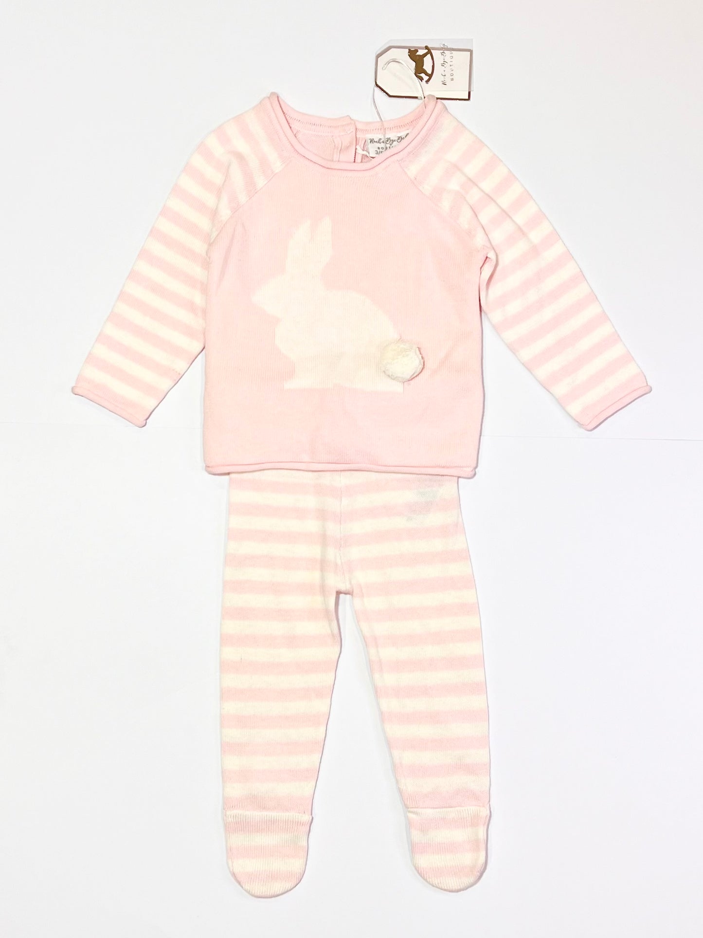 Pink knit set brand new - Size 00