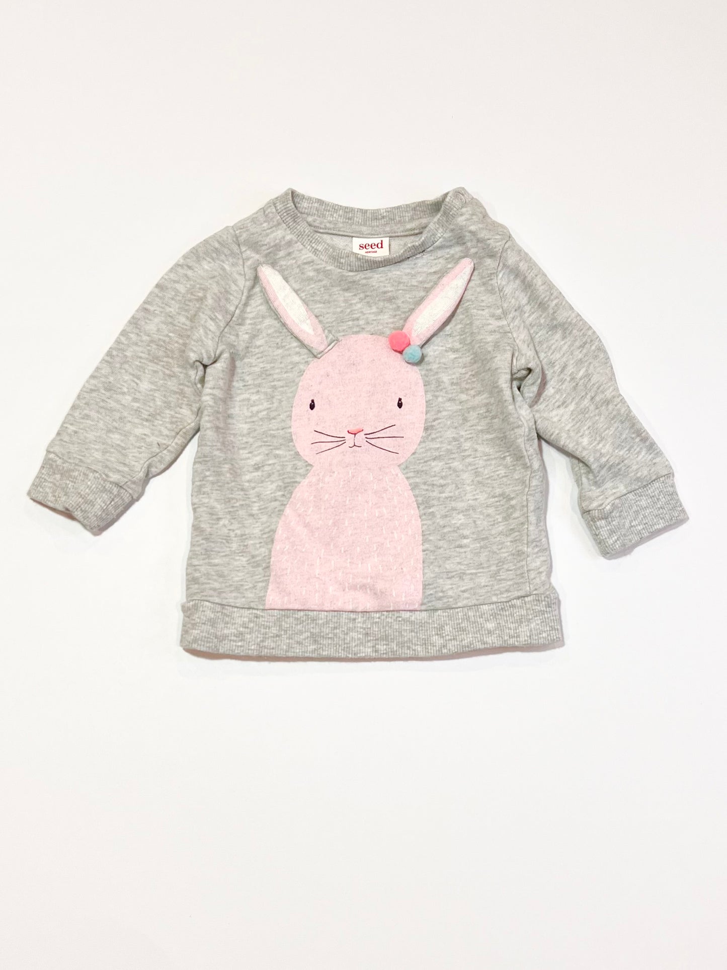 Grey bunny sweater - Size 00