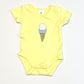 Yellow ice cream bodysuit - Size 0000