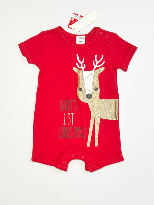 Christmas romper brand new - Size 0