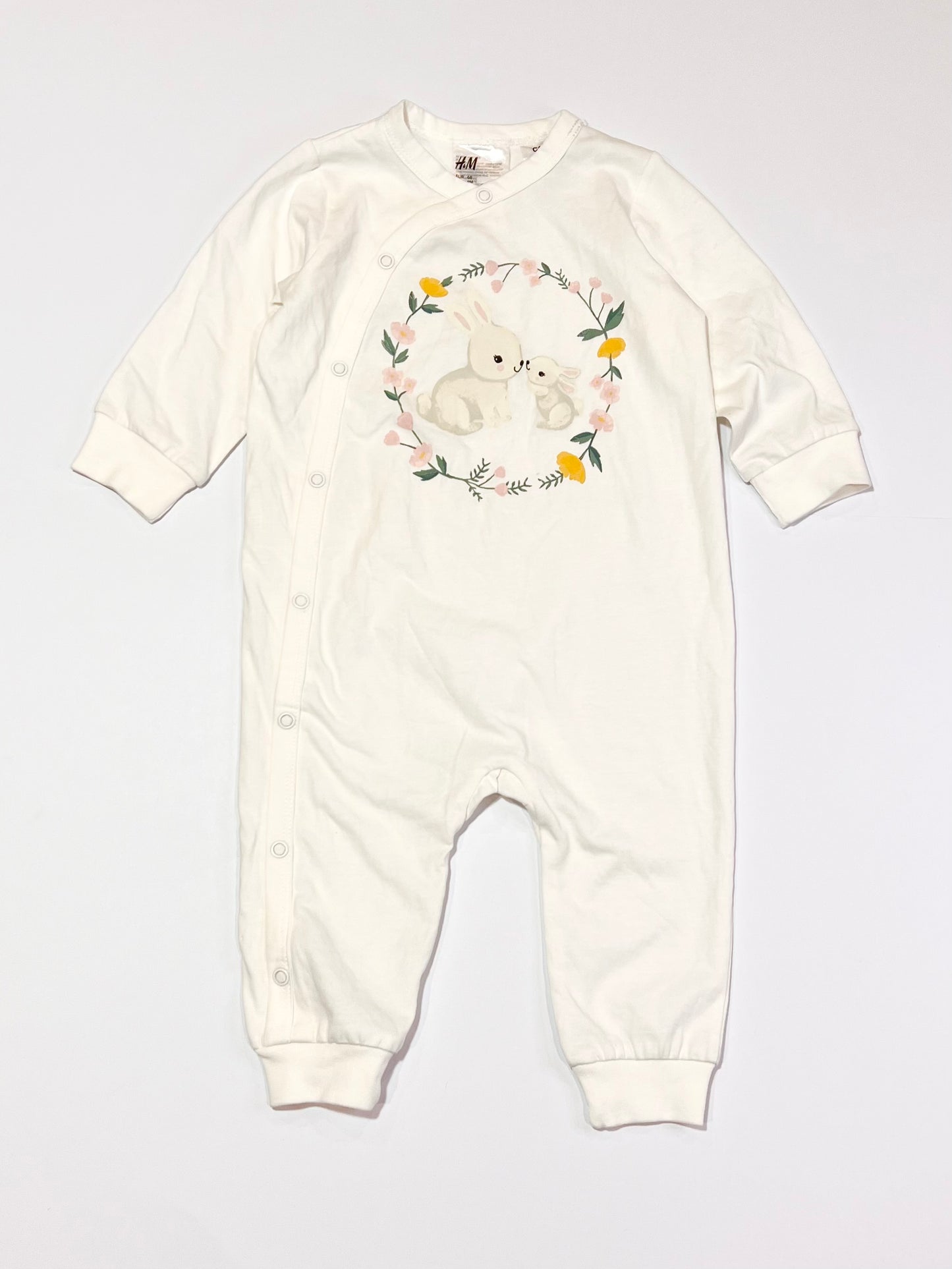 White bunny onesie - Size 00