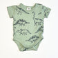 Green dino bodysuit - Size 0000