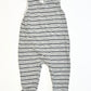 Striped jersey romper - Size 0