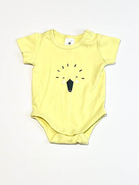 Yellow platypus bodysuit - Size 0000