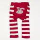 Striped bunny leggings - Size 0