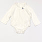 White collared bodysuit - Size 6-9 months