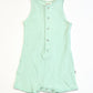Green waffle romper - Size 0