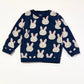 Blue bunny sweater - Size 1