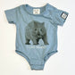 Blue wombat bodysuit - Size 0000