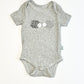 Grey hedgehogs bodysuit - Size 0000