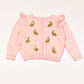 Sequined bunny cardigan - Size 2