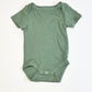 Green ribbed bodysuit - Size 0000