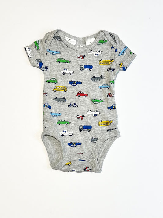 Grey cars bodysuit - Size 0000