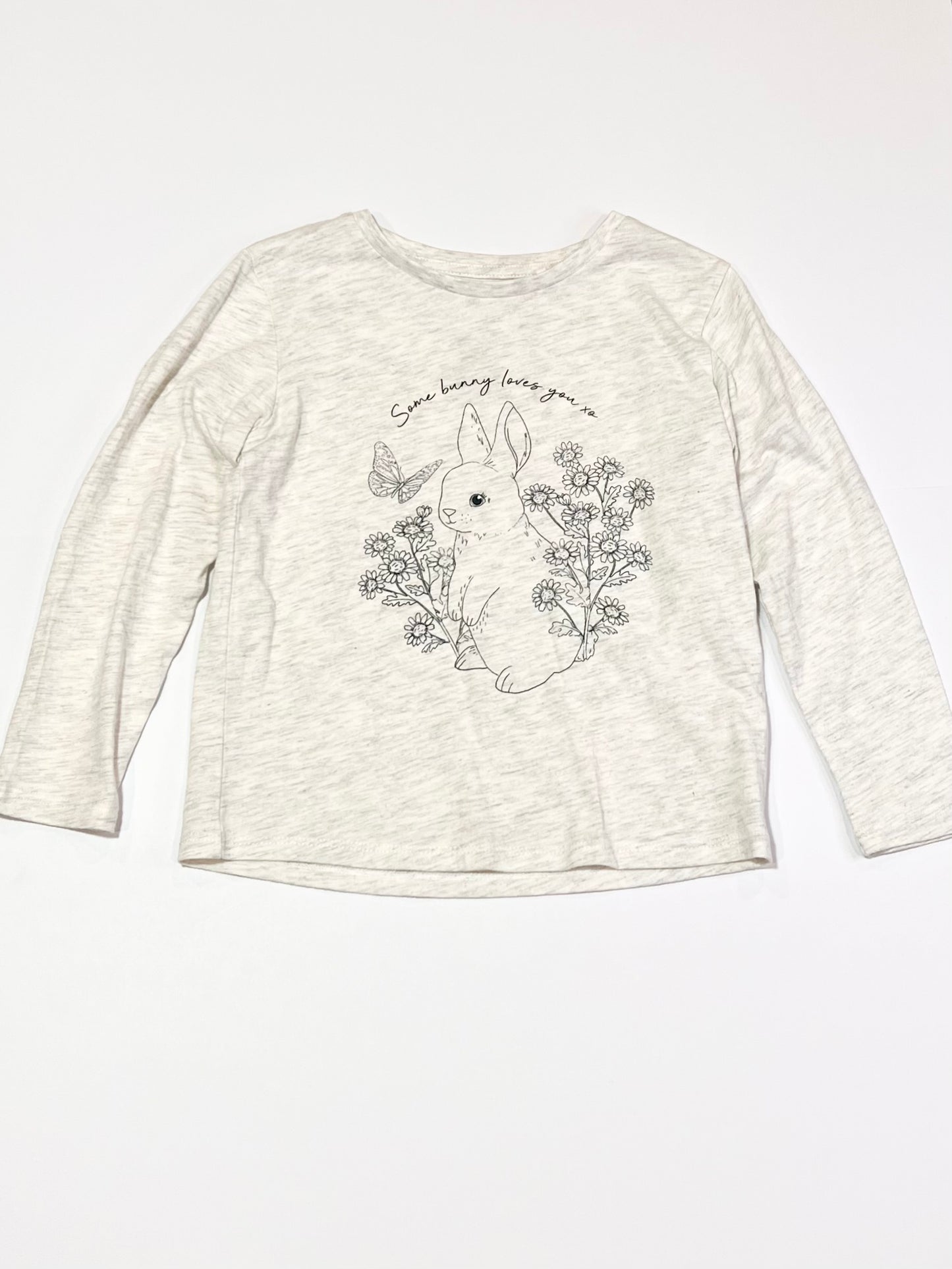 Grey bunny top - Size 4