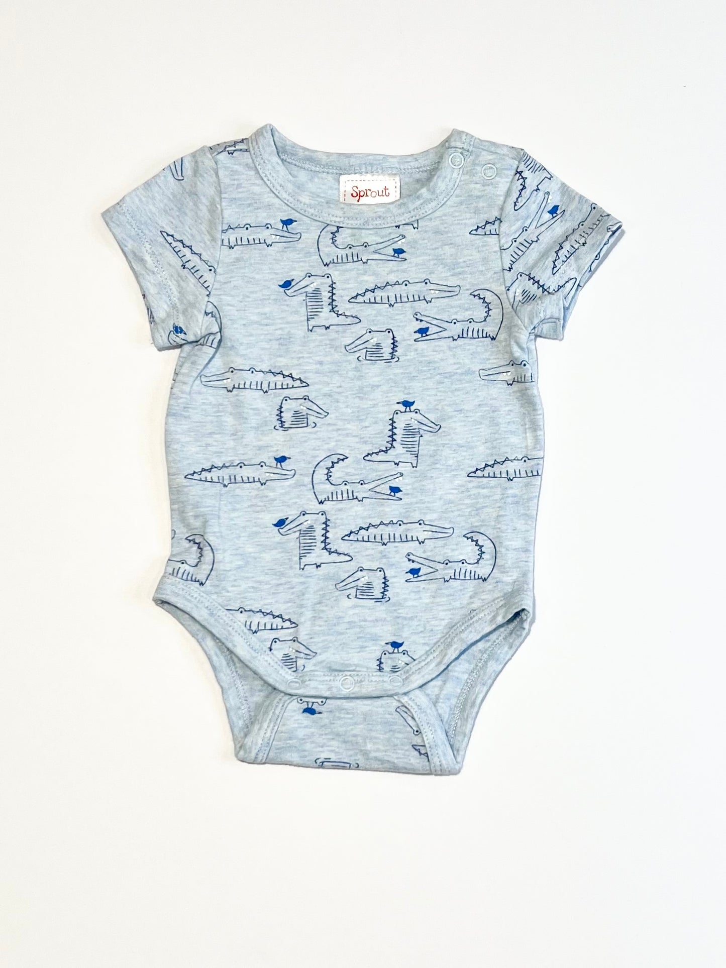 Blue crocs bodysuit - Size 0000