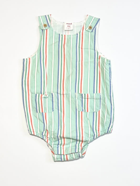 Striped romper - Size 0