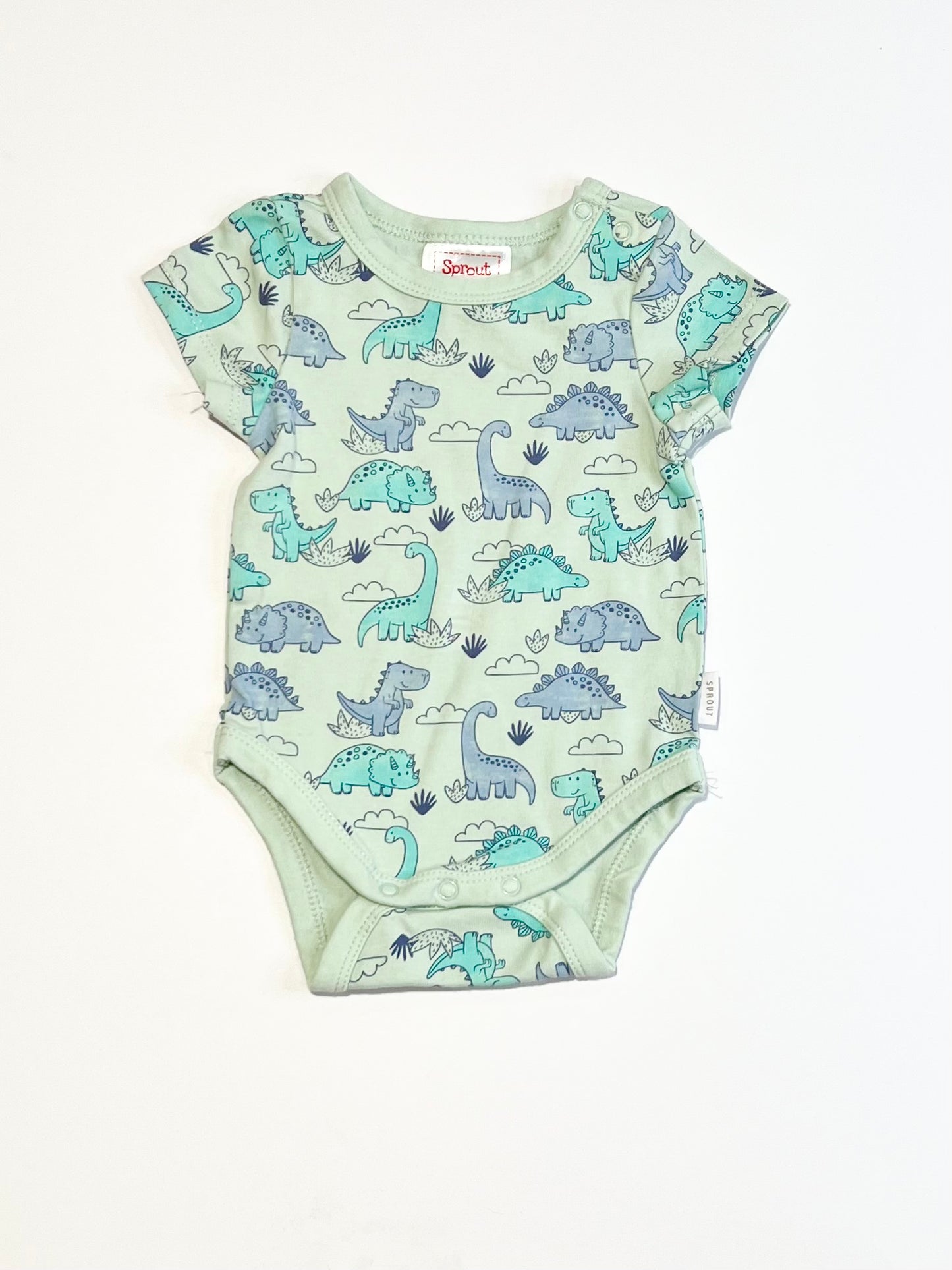 Green dinos bodysuit - Size 0000