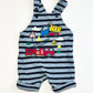 Striped trucks shortalls - Size 0