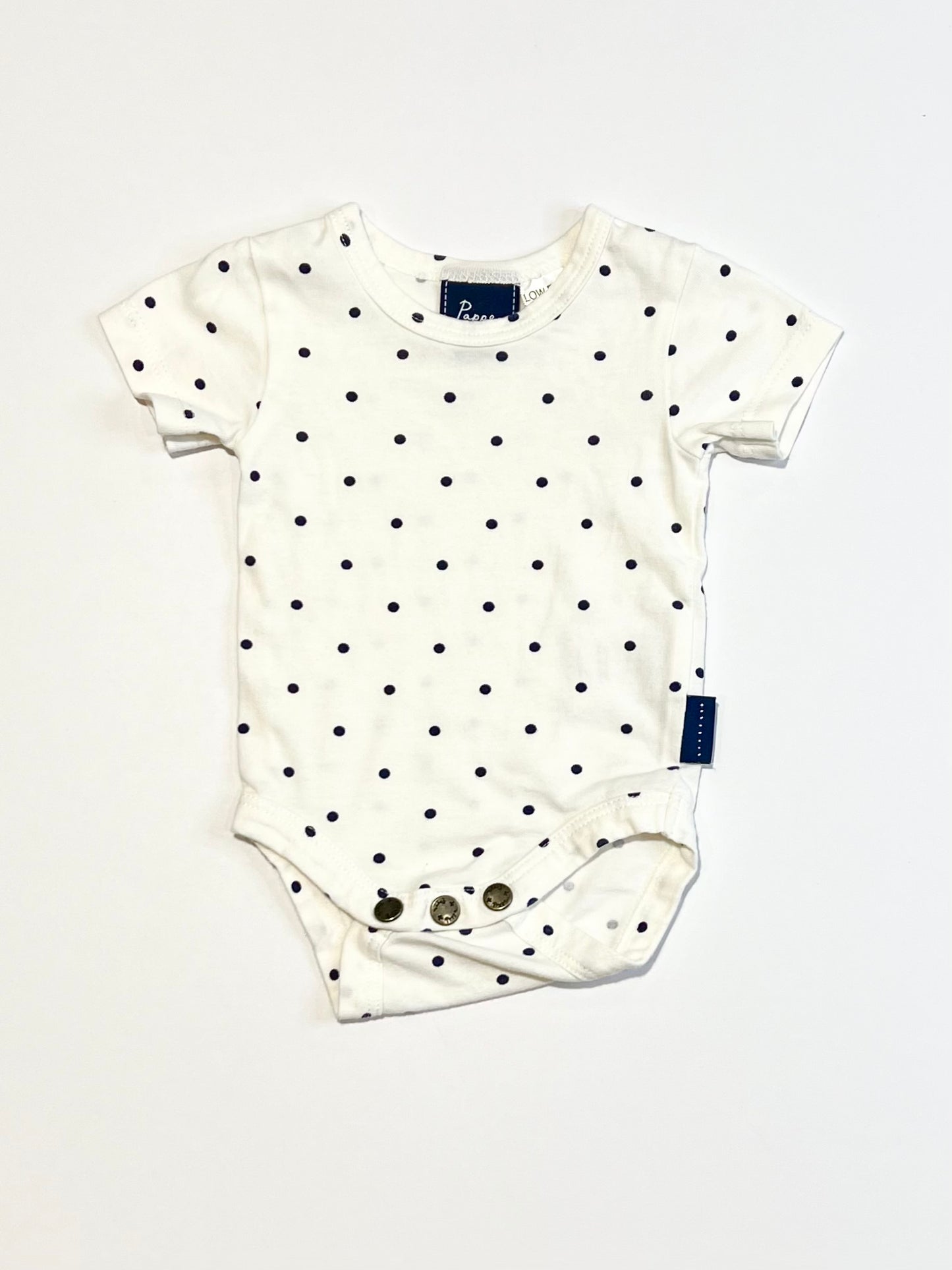 Navy spot bodysuit - Size 0000