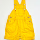 Denim shortalls - Size 6-9 months