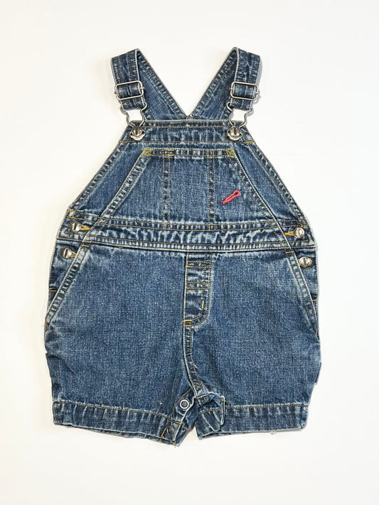 Vintage denim shortalls - Size 0