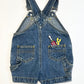 Vintage denim shortalls - Size 0