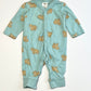 Green bears onesie - Size 0000