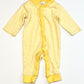 Yellow striped onesie - Size 0000