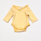 Yellow striped bodysuit - Size 00000