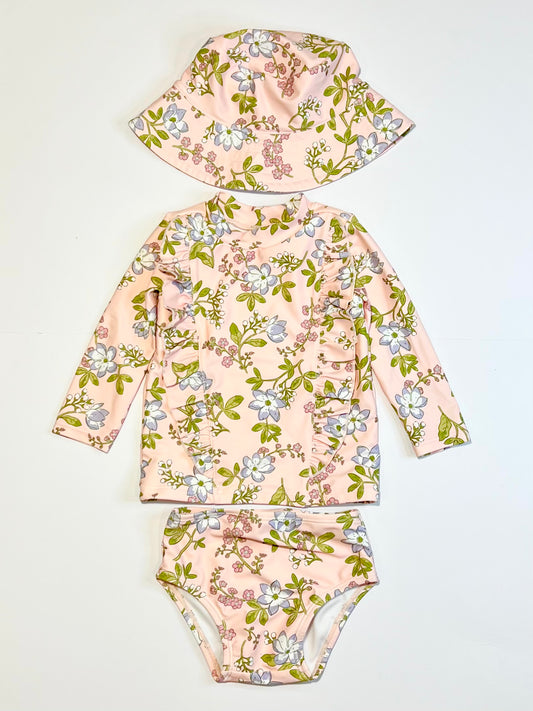 Floral swim set - Size 0