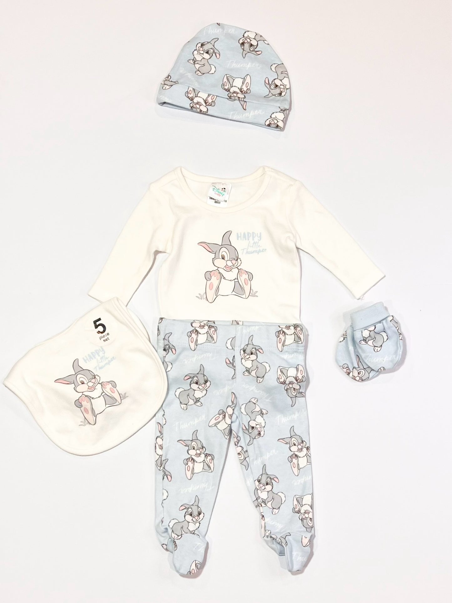 5 piece Thumper set brand new - Size 00000
