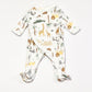 Animals wrap onesie - Size 00000