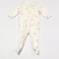 Grey bees zip onesie - Size 00000