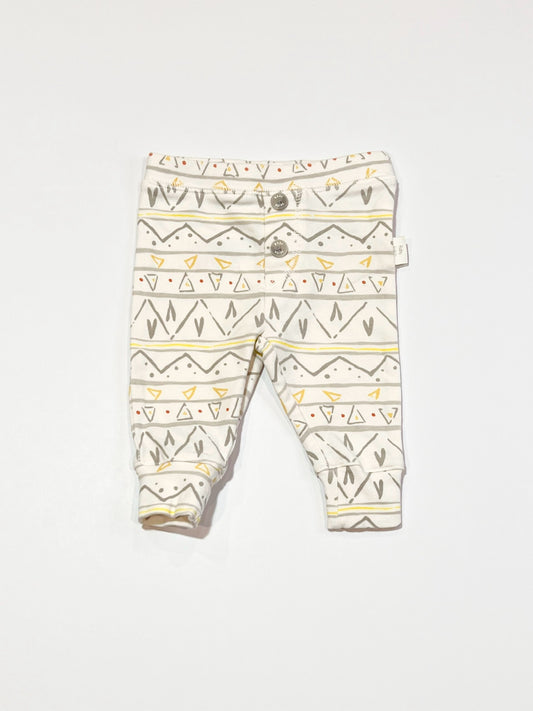 Patterned ribbed pants - Size 0000