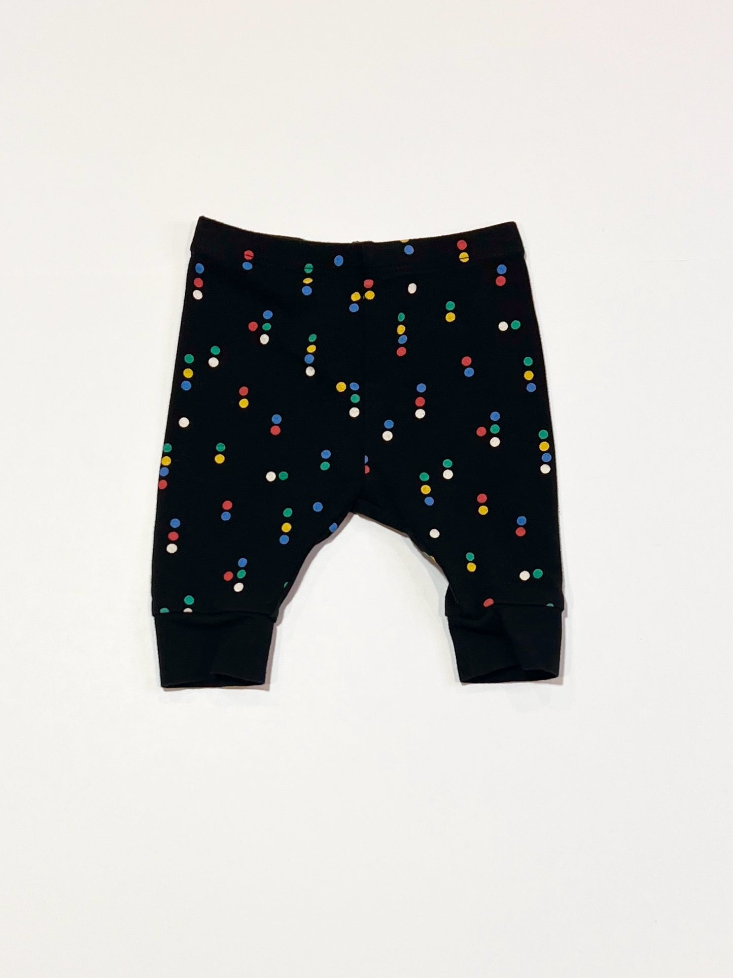 Black spotty leggings - Size 0000